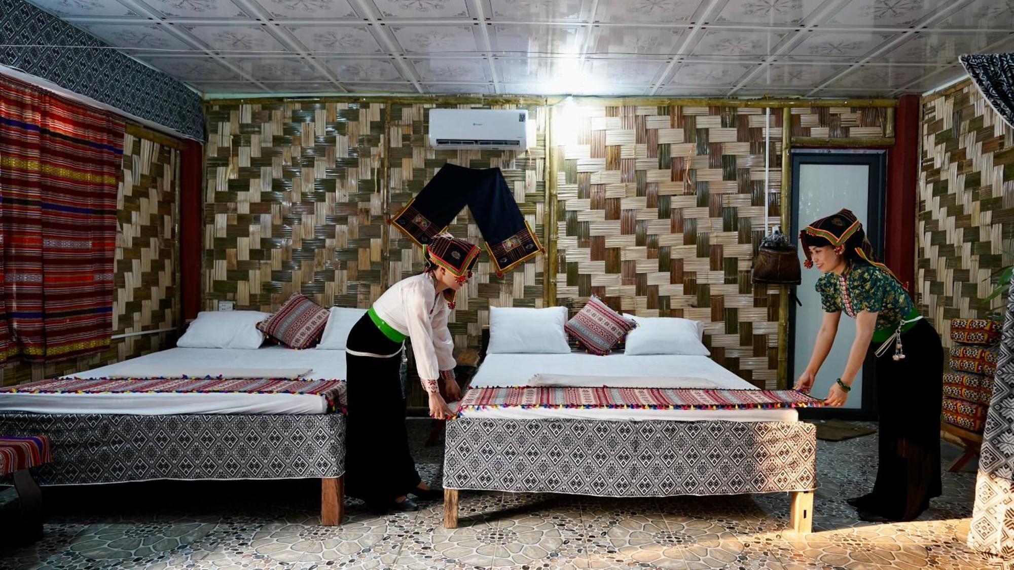 Minh Ngoc Homestay Dien Bien Phu Ban Hin Lom Buitenkant foto