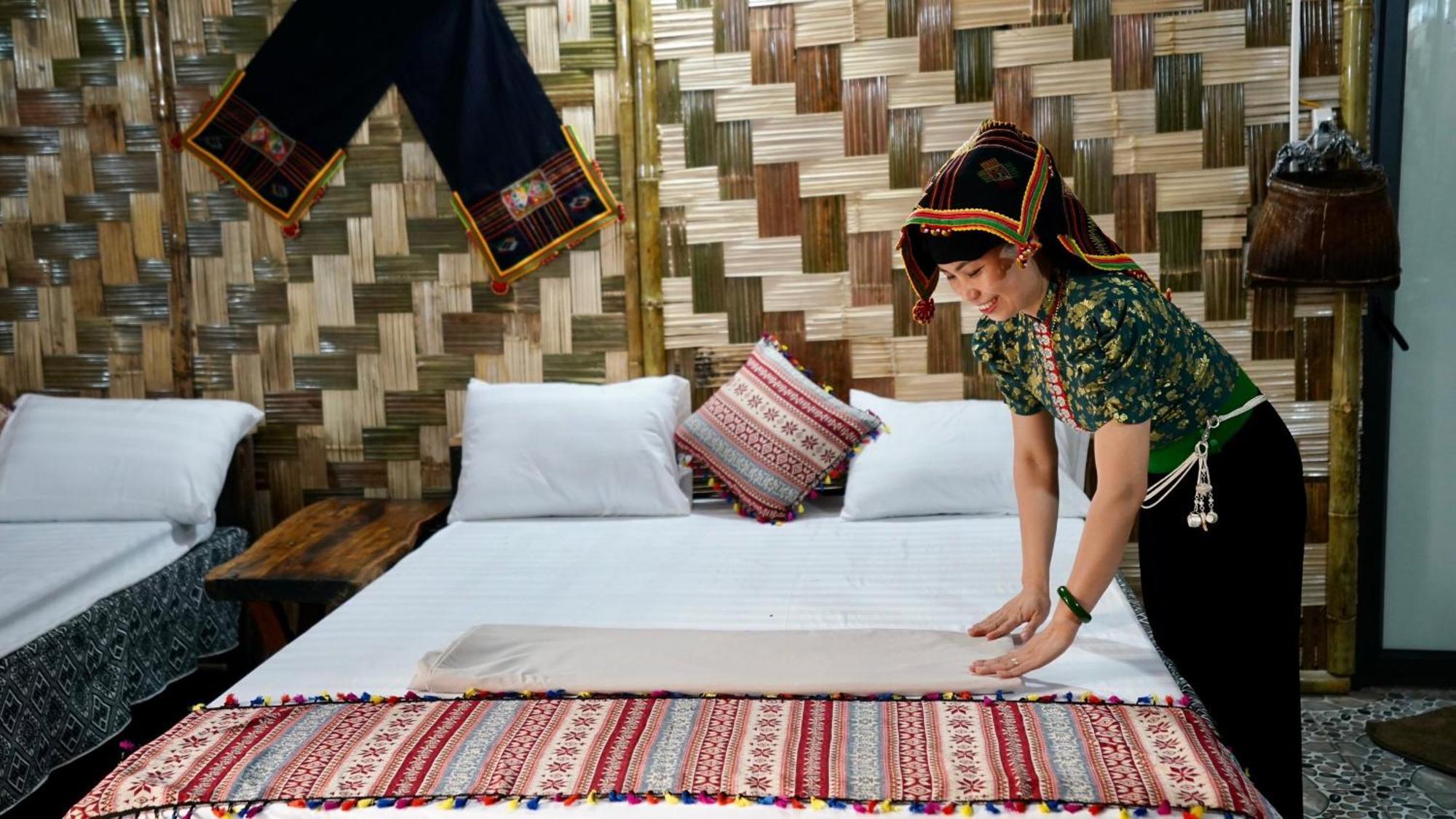 Minh Ngoc Homestay Dien Bien Phu Ban Hin Lom Buitenkant foto